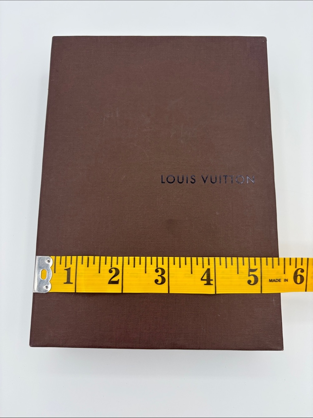 Louis Vuitton Gift Box - Chocolate Brown - Minor Stain on front of box - Picture 3 of 7